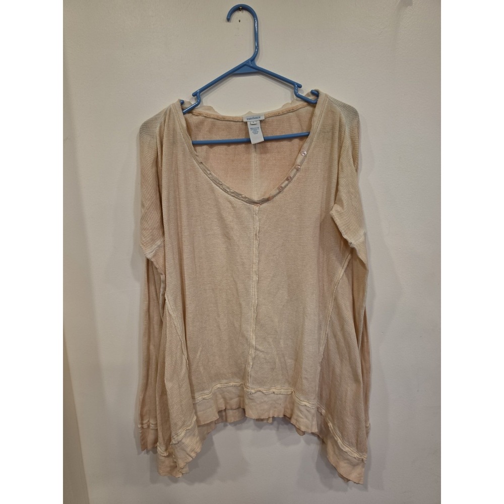 Sundance Women's Lace Cotton Boho Prairie Cowgirl Top Size Small Cottage Core